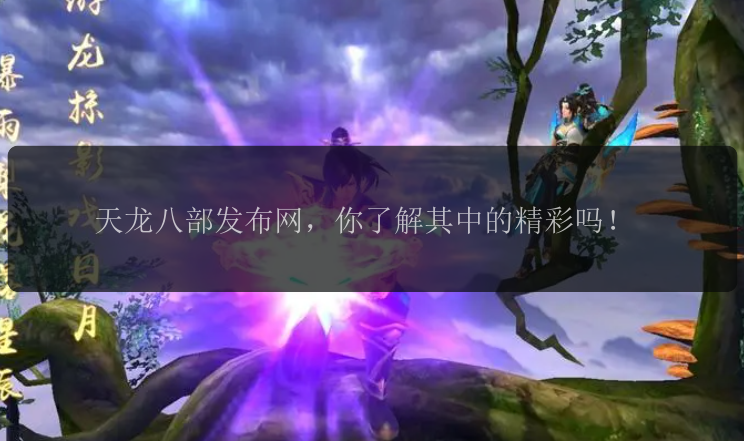 天龙八部发布网,你了解其中的精彩吗!